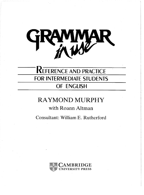 English Grammar in Use 1st edition (1989) By Raymond Murphy