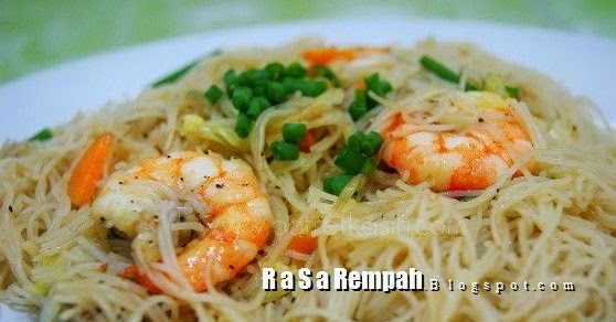 Resepi Bihun Goreng Kucai - Pewarna g