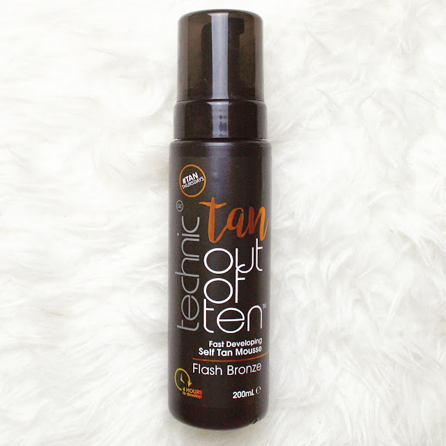 Technic Cosmetics Tan Out Of Ten NEW Fake Tanning Mousse Review