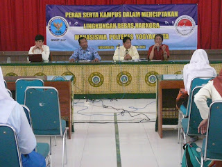 BNNP DIY SOSIALISASIKAN P4GN DI KAMPUS POLTEKKES YKT