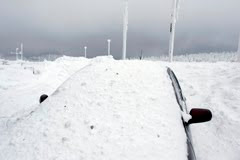 Car Park under snow