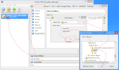 Menginstal file.apk dari Komputer pada Virtual Android