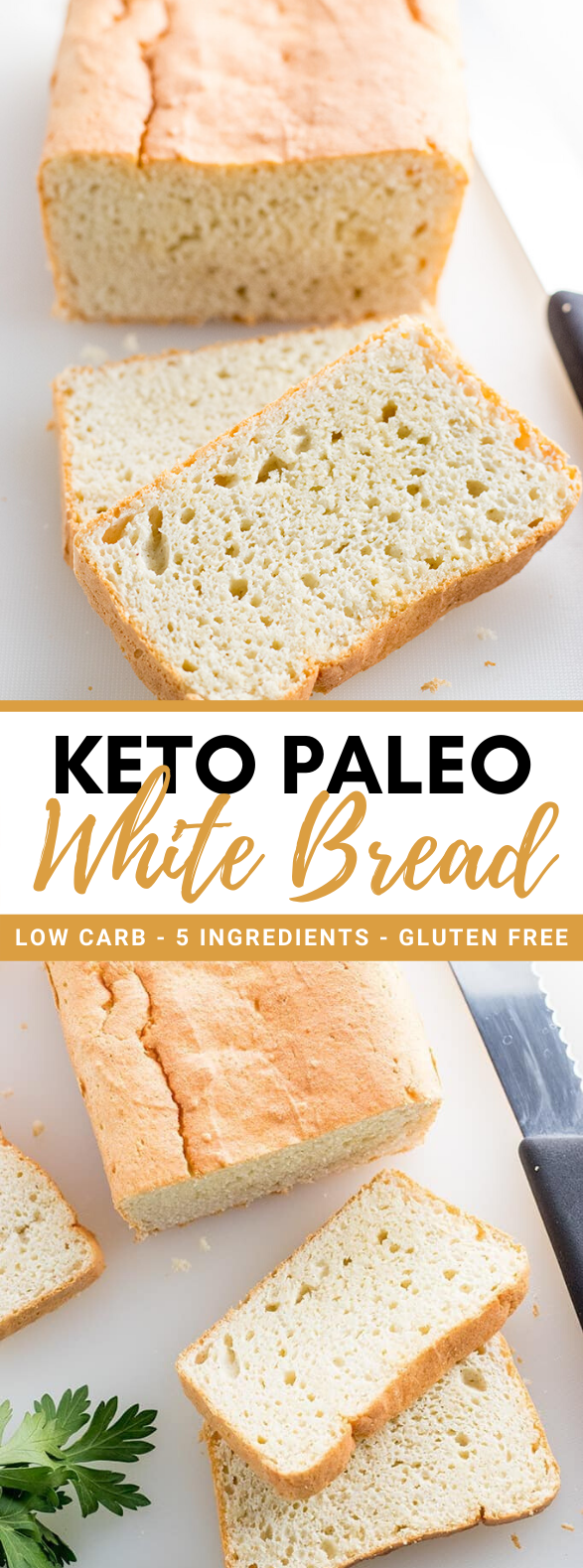 EASY PALEO KETO BREAD RECIPE – 5 INGREDIENTS #healthy #diet