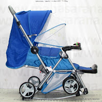Hugo K15 Baby Stroller Sticks Front Facing Rear