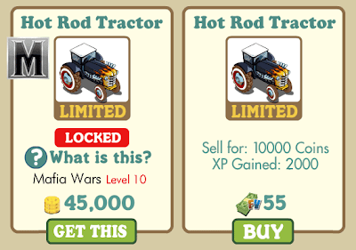 FarmVille Hot Rod Tractor
