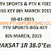 PTV Sports Biss Key 8 March 2015 PTV K Feed Latest Biss Code 8 Mar 2015