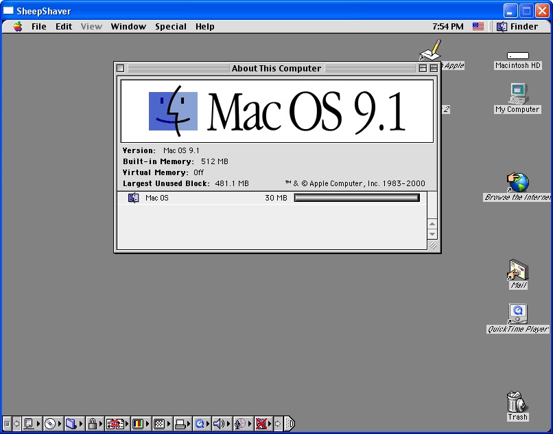 Official Version For OS X Sierra Sheepshaver 2.4 Build 