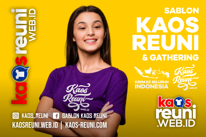 Kaos Reuni untuk Acara Gathering