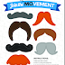 Bigotes y barbas para imprimir y recortar