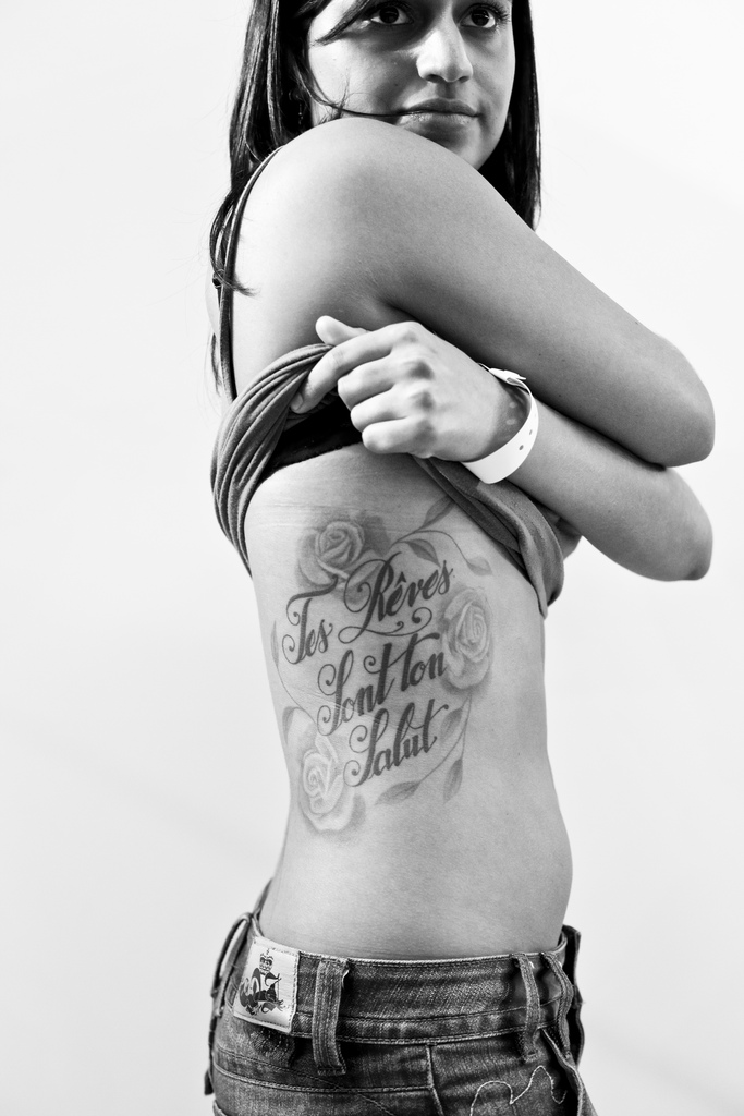 One good way to go when you decide to get a tattoo is go for a typographic One good way to go when you decide to get a tattoo is go for a typographic