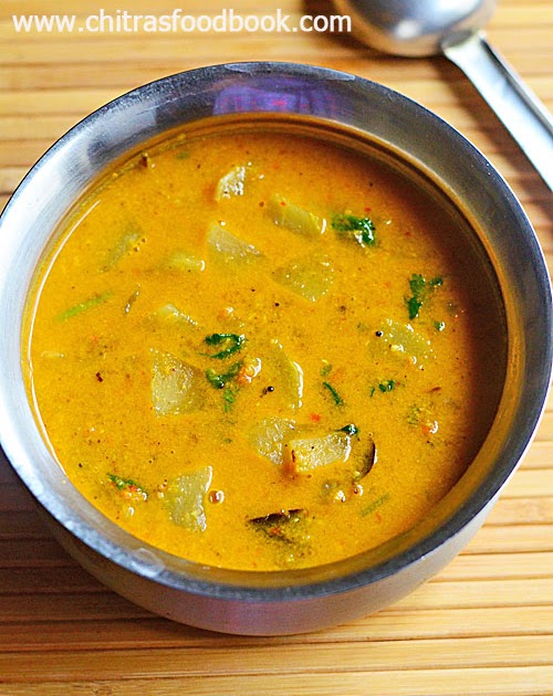 Chow Chow Kuzhambu Recipe - Chayote Gravy For Rice, Chapathi, Dosa