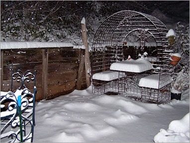 Wood House Patio