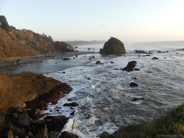 rocks just off the coast