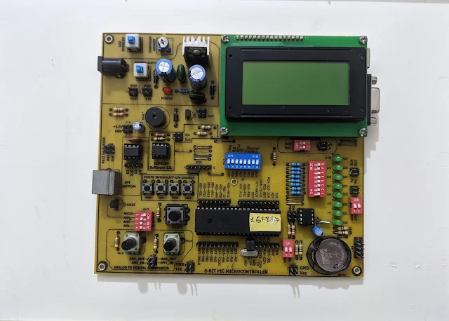 DIY PIC16F887 Microcontroller Prototype Board