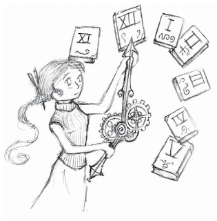 Ilustração de Nathan Baroukh no Caderno orientador para ambientes de leitura