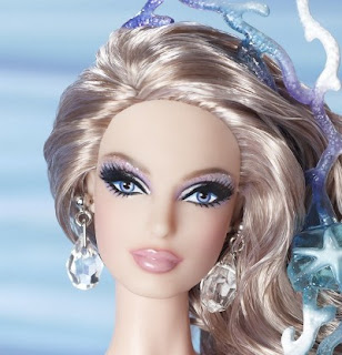 Rosto da Barbie The Mermaid 