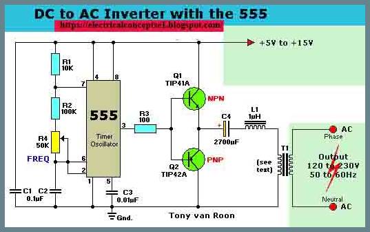 What-is-a-Power-Inverter-DC-to-AC-Inverters-Circuit-Diagram