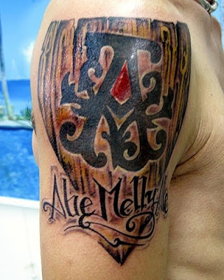 lettering tattoos for men. lettering tattoos for men.