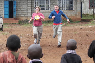 For Sarah, who started me running. Racing in Kenya.