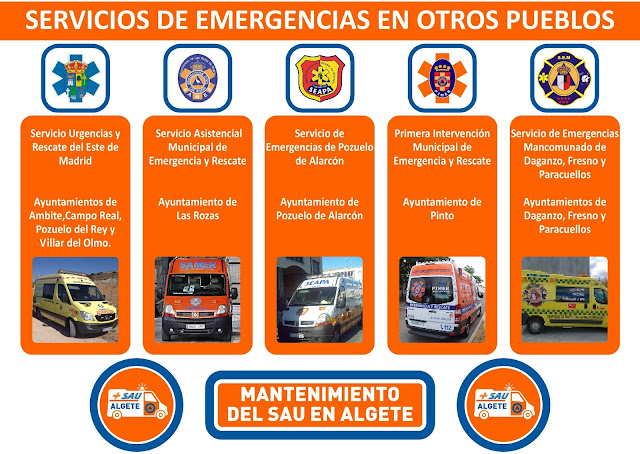 Servicios de Emergencias en otros pueblos