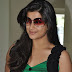 Madhurima Latest Photos in Sleeveless Green Top with Cool Glasses