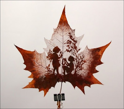 Leaf Carving Artwork