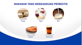 makanan yang mengandung probiotik