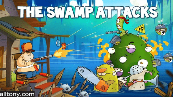 تحميل لعبة هجوم المستنقع Swamp Attack للأيفون والأندرويد APK