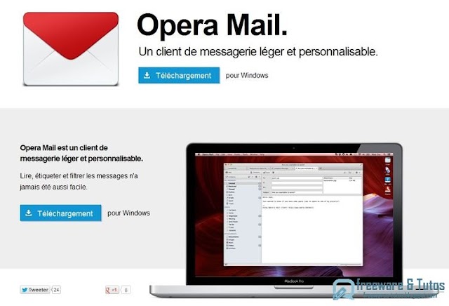 Opera Mail  : un client mail autonome et personnalisable