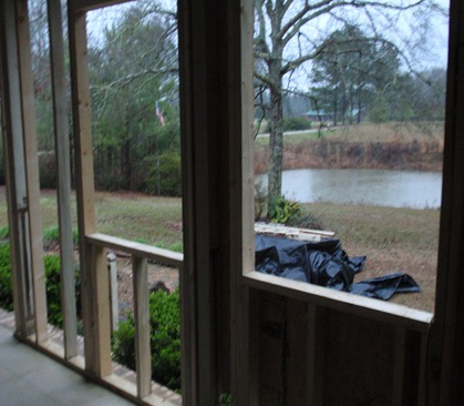 inside front toward pond