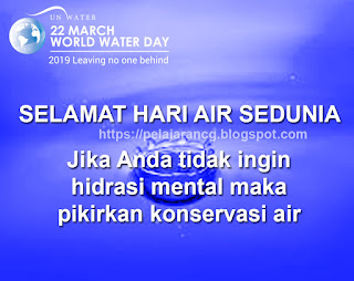 Persediaan air minum merupakan kebutuhan dasar dan hak sosial ekonomi penduduk yang harus  TEMA DAN MAKNA PERINGATAN HARI AIR SEDUNIA