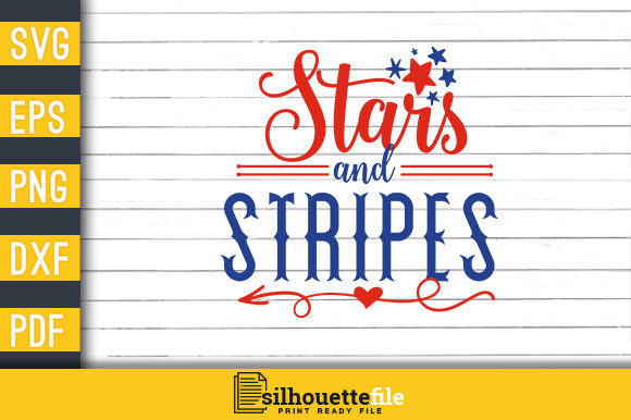 Crella Stars and Stripes 4th of July Compatible with Cameo Silhouette Studio, Cricut and other cutting machines for any crafting projects.