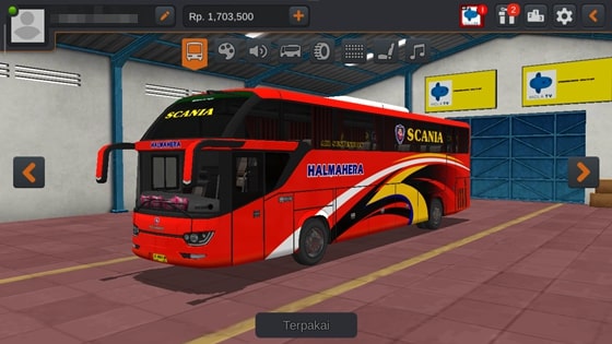 Kumpulan Livery Bus Srikandi SHD Sumatera BUSSID Terbaru 2020 - Masdefi.com