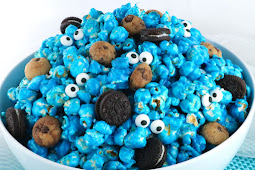 COOKIE MONSTER POPCORN