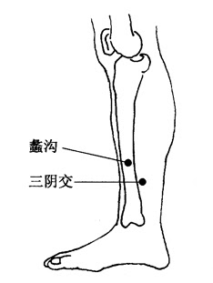 蠡溝、三陰交穴道按摩圖解 | 蠡溝、三陰交穴位取穴