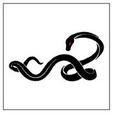 snake Animal  tribal tattoos - tribal snake tattoos