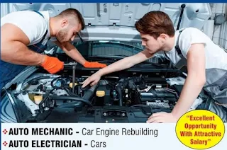 Diesel Mechanics & Auto Electricians Job Recruitment in Hatco Groups Automobile Company Dubai