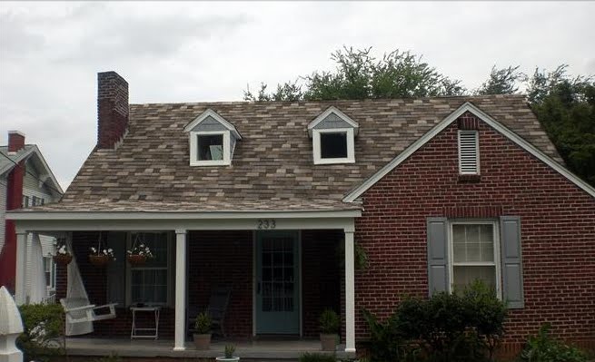 The Brick Cottage: Up On the Roof