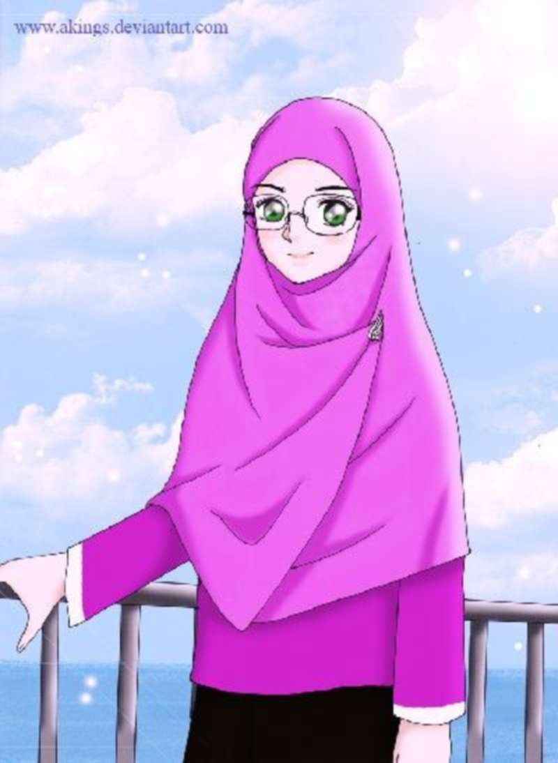 Gambar Kartun  Muslimah Terbaru 2019 Kantor Meme