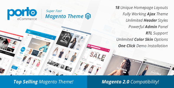 Porto Ultimate Responsive Magento Theme