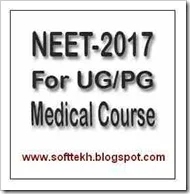 NEET for UG Medical Entrance Exam 2017