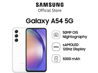 Samsung A54 Harga dan Spesifikasi Terbaru 2023