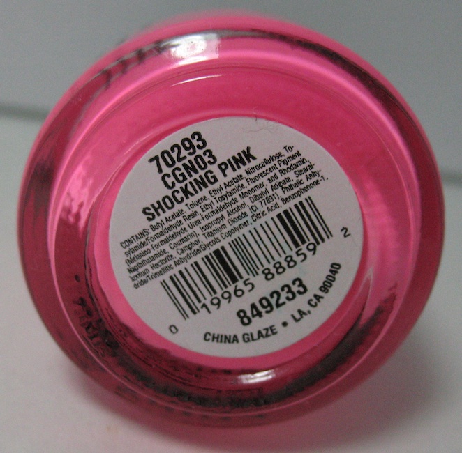 pink nail polish colors. Color: Shocking Pink