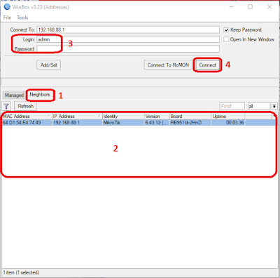 Cara Mengakses MikroTik RouterOs