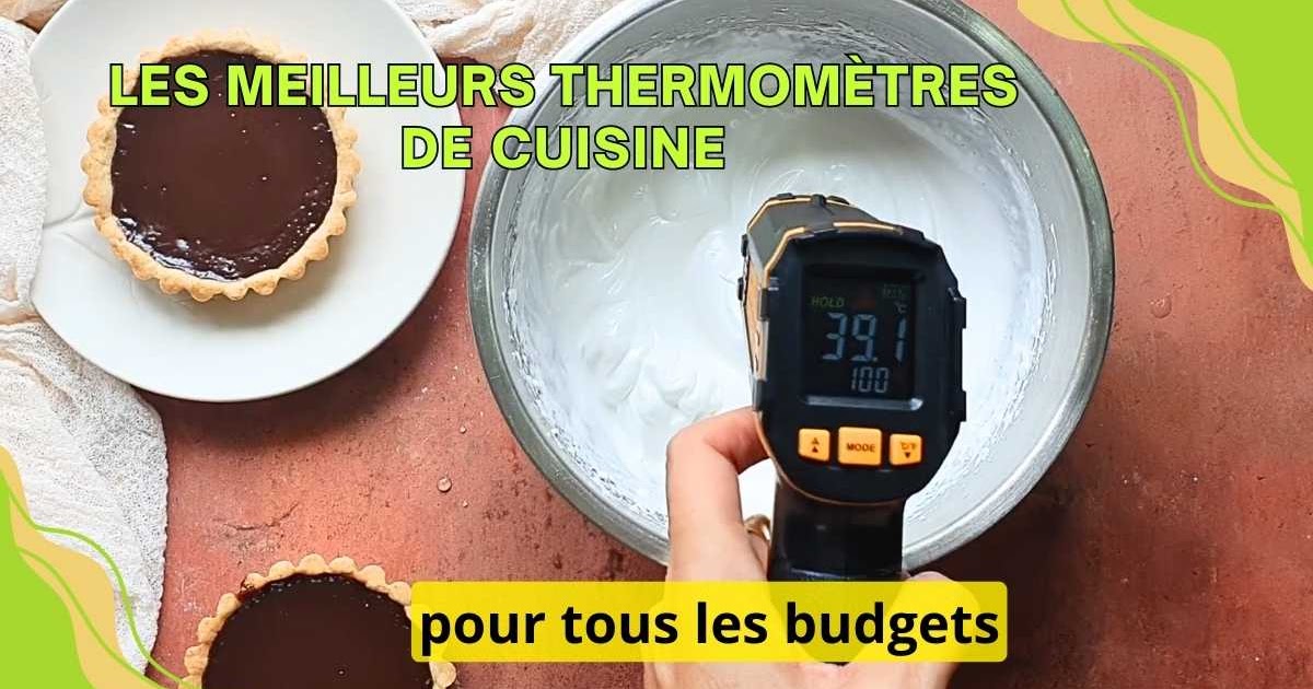 Les meilleurs thermomètres de cuisine / pâtisserie en 2024 : guide et  comparatif : Il était une fois la pâtisserie