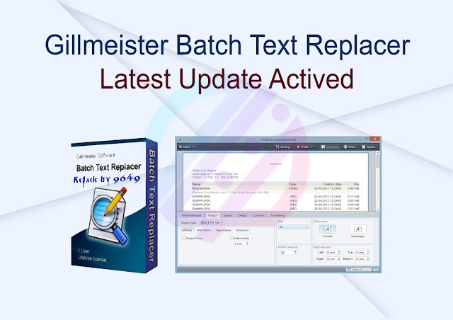 Gillmeister Batch Text Replacer Latest Update Activated