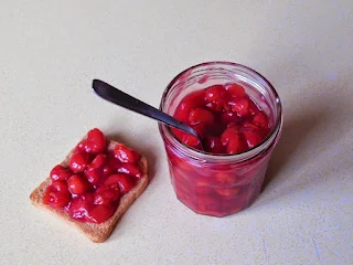 Confiture de cerises aigres IG bas