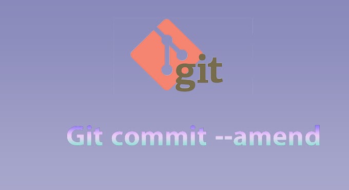 Git commit --amend