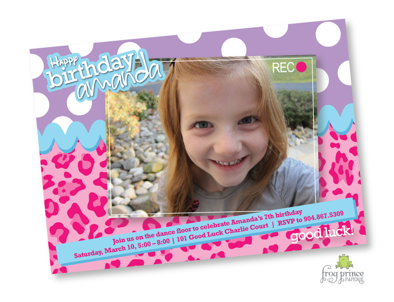  Invitation Showcase Good Luck Charlie Birthday