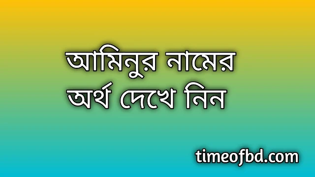 Aminur name meaning in Bengali, আমিনুর নামের অর্থ কি, আমিনুর নামের বাংলা অর্থ কি,Aminur namer ortho ki, Aminur name meaning, Aminur name meaning in Islam, Aminur Name meaning in Quran,আমিনুর নামের ইসলামিক অর্থ কি